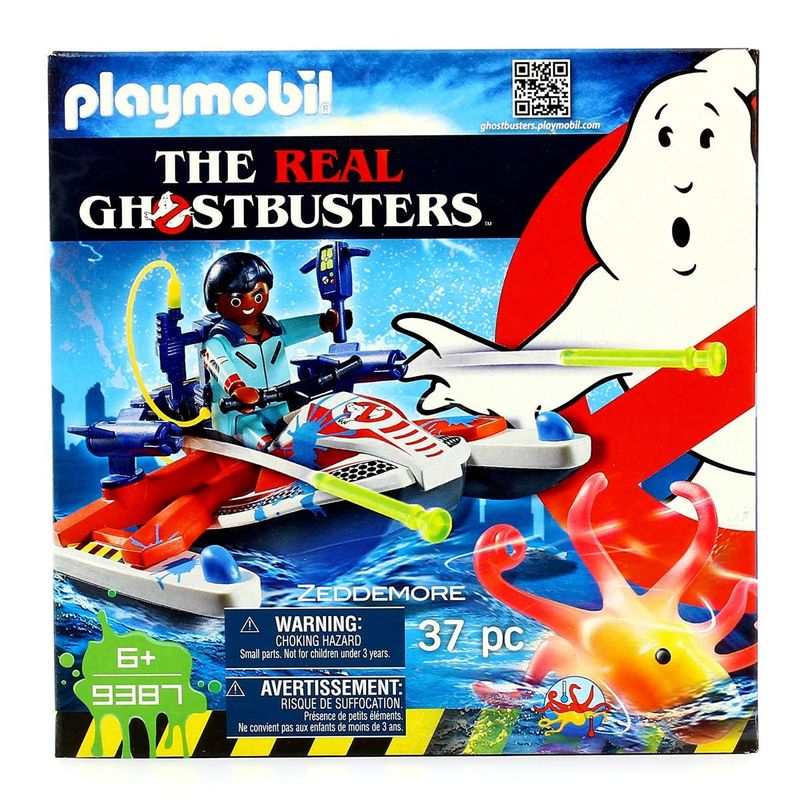 Playmobil-Cazafantasmas-Zeddemore-con-Moto-de-Agua