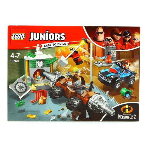 Lego Juniors Los Increíbles 2 Atraco al Banco del Socavador