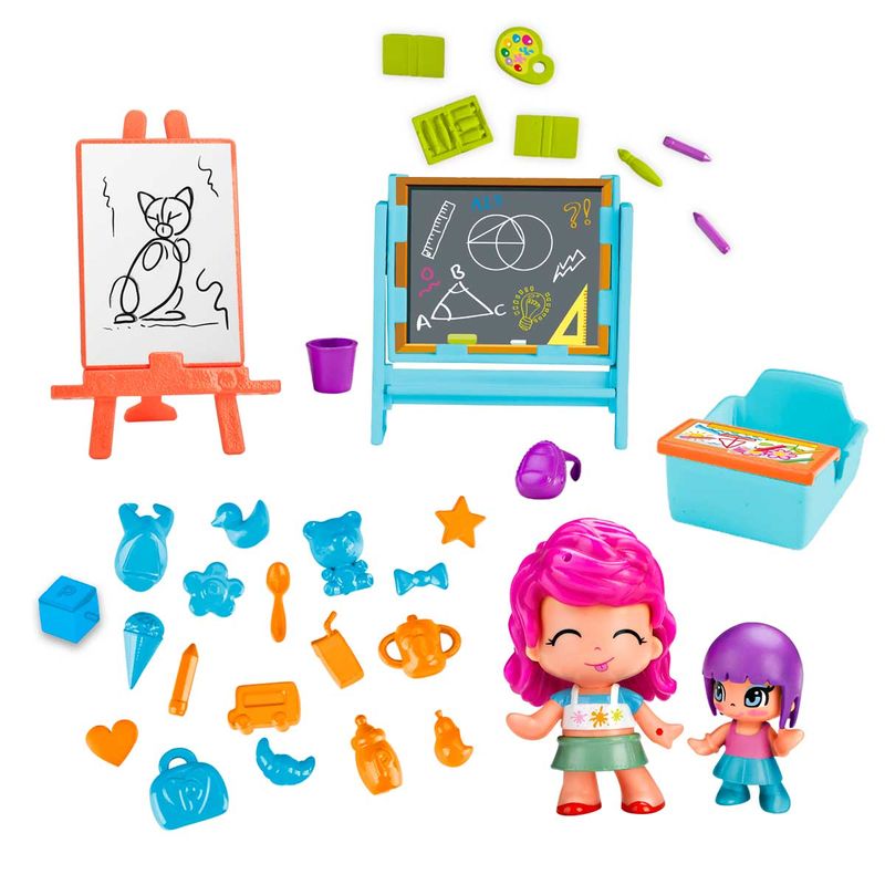 Pinypon-Clase-de-Pintura