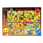 Emoji-Super-Pack-4-Puzzles-de-100-Piezas