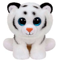 Beanie Boo's Tigre Blanco de Peluche de 15 cm