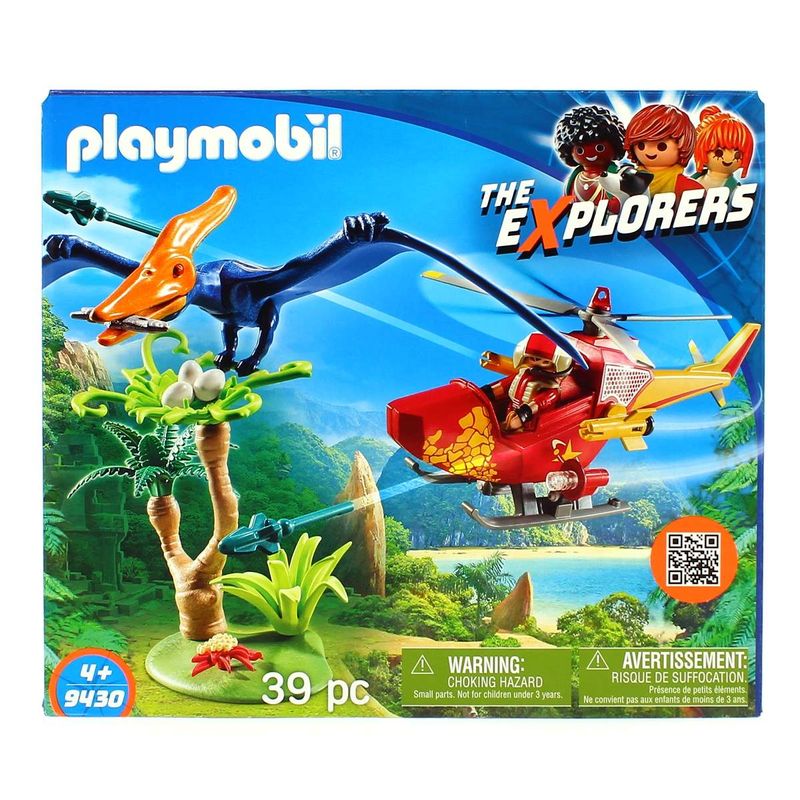 Playmobil-The-Explorers-Helicoptero-con-Pterosaurio