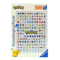 Pokémon Puzzle Primera Generación de 500 Piezas