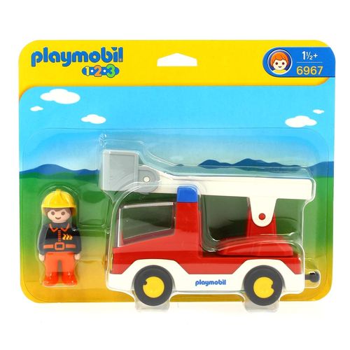 Playmobil 1.2.3 Camión de Bomberos