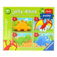Puzzles Progresivos Dinosaurios