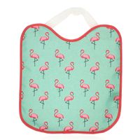 Babero Impermeable con Goma Flamencos