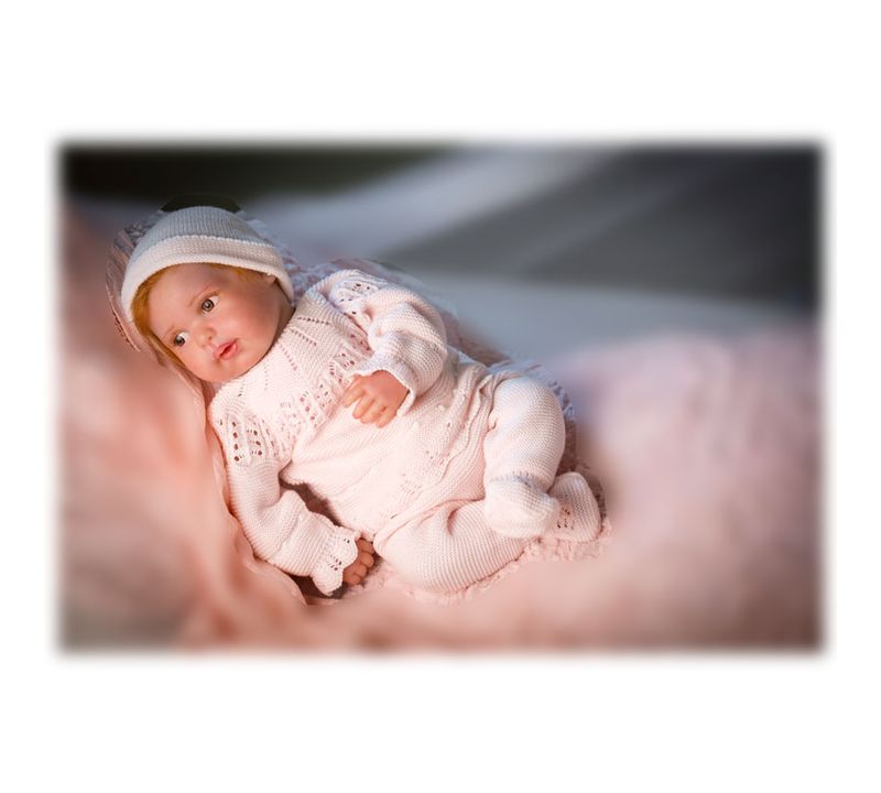 Reborn Bebe Mies con Traje Rosa Drim