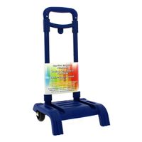 Carro Portamochila Plegable Azul