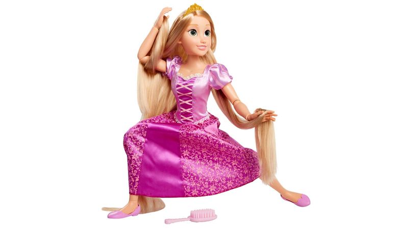 Muñeca gigante cheap de rapunzel