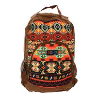 Mochila Hippie Boho Marrón