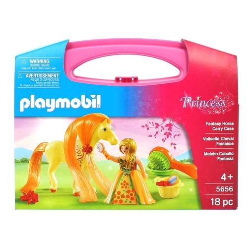 Playmobil Princess Maletín de Princesa con Caballo Fantasía