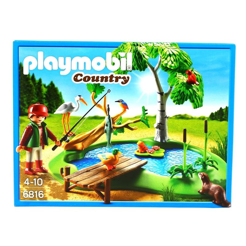 Playmobil-Lago-con-Animales