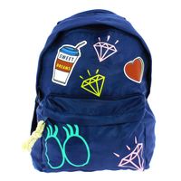 Mochila con Capucha Azul
