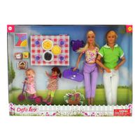 Pack Muñecos Defa Lucy Familia de Picnic
