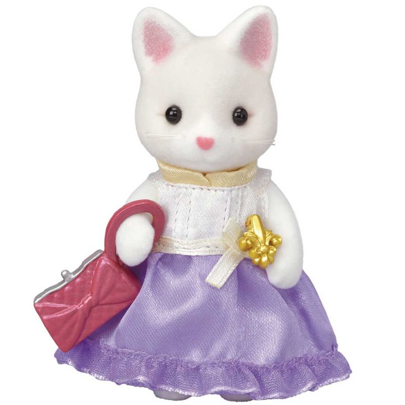 Sylvanian-Families-Niña-Familia-Gatos-Seda