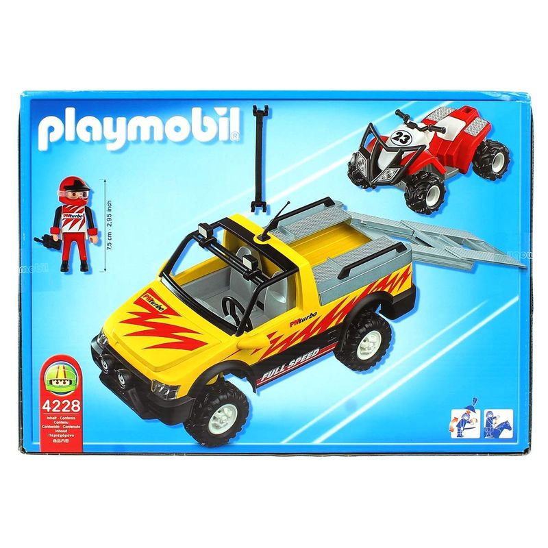Playmobil-Pick-up-con-Quad-de-Carreras_1