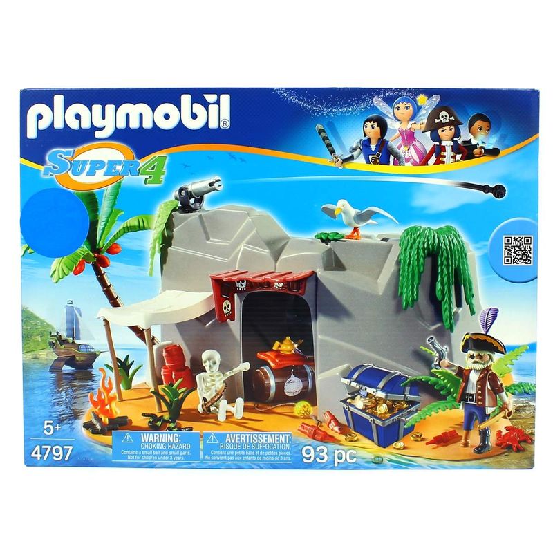 Playmobil-Super4-Cueva-Pirata