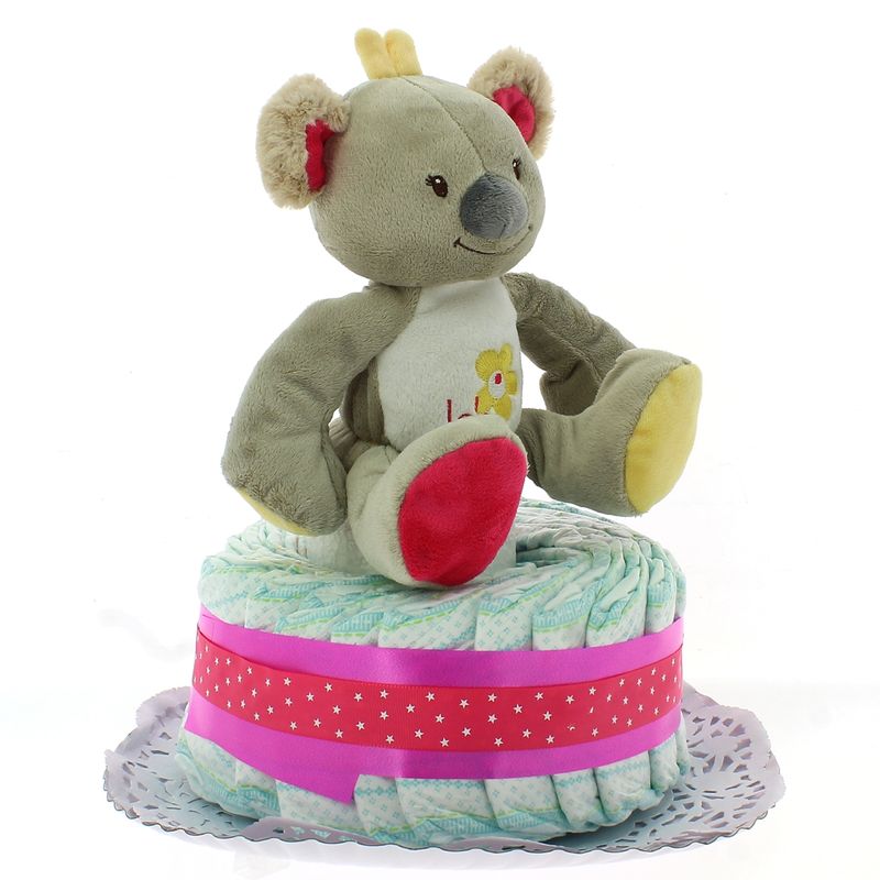 Pastel-Pañales-Koala-Rosa_2