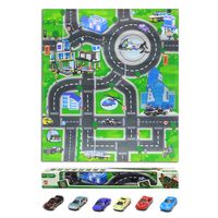Tapiz de coches + 6 Coches