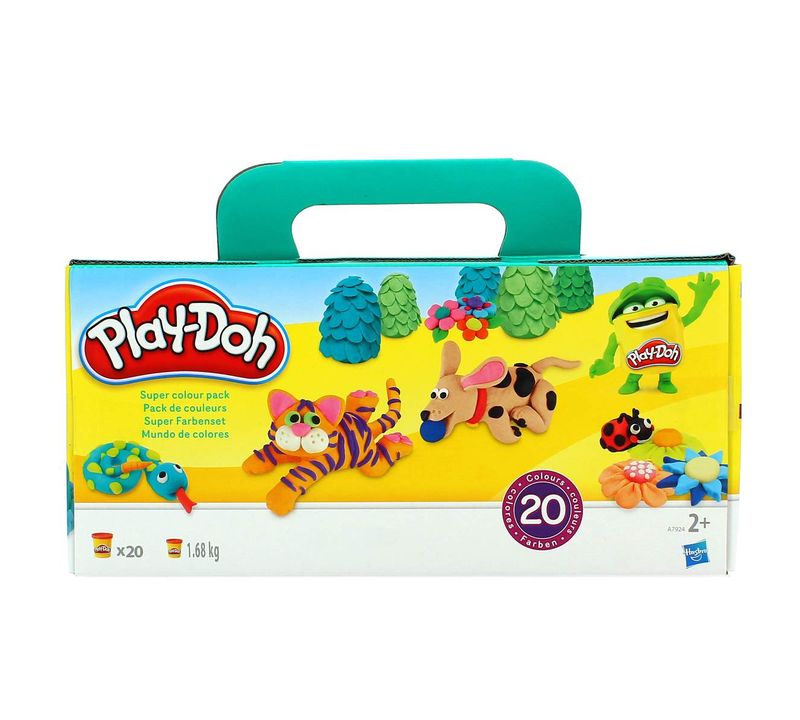 Play Doh Plastilina Super Color Pack 20 Botes Drim