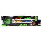 Camion-de-Transporte-Verde-con-Coches_2