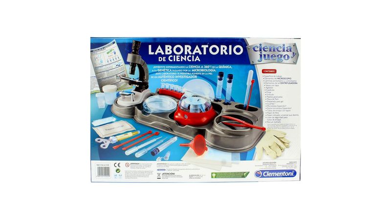 ciencia y juego laboratorio de ciencia (clementoni - 55242)