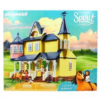 Playmobil Spirit Riding Free Casa de Lucky