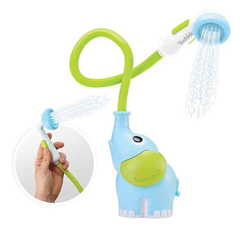 Ducha-Baño-Elefante-Azul