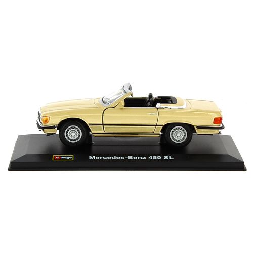 Coche Miniatura Merecedes Benz 450 SL Oro 1:32