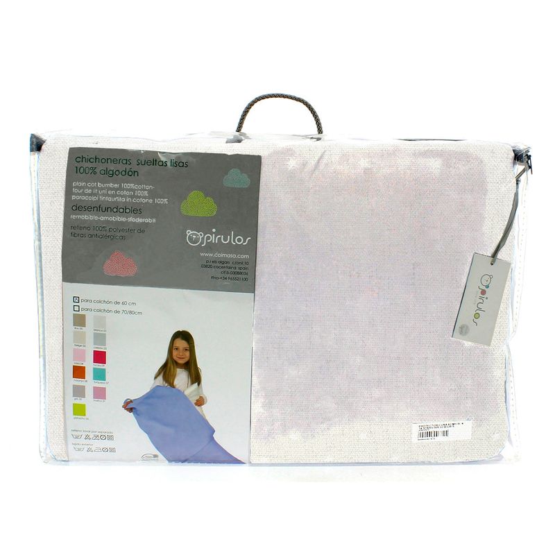 Protector-de-Cuna-60-120-cm-Blanco-Liso_2