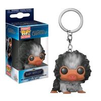 LLavero Funko Pop Baby Niffler Negro/Blanco