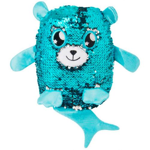 Glitter Palz Peluche Lentejuelas Oso Sirena