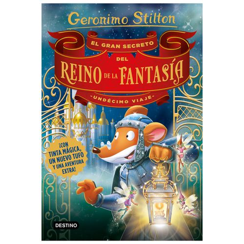 Libro Geronimo Stilton Secreto del Reino Fantasía
