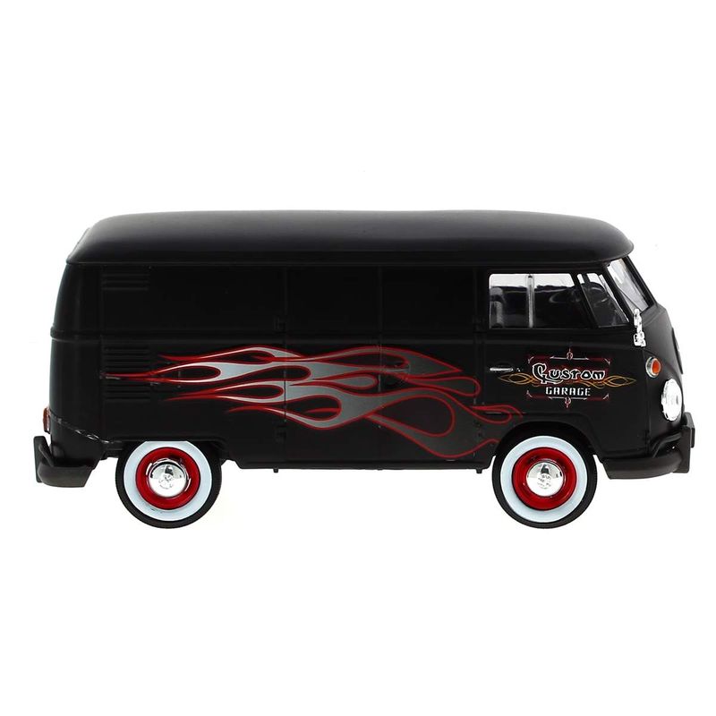 Mniatura-Volkswagen-Van-Negra-Llamas-1-24_1