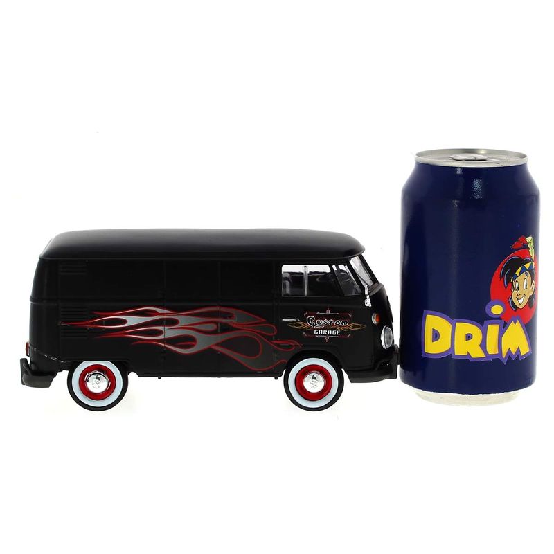 Mniatura-Volkswagen-Van-Negra-Llamas-1-24_4