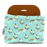 Braga Polar para Cuello Unicornio Azul