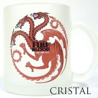 Taza Vidrio Targaryen Game Of Thrones