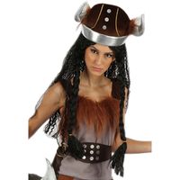 Peluca Negra Vikinga