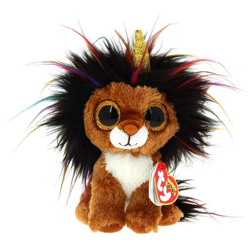 Beanie-Boo-s-Leon-Unicornio-de-Peluche-de-15-cm