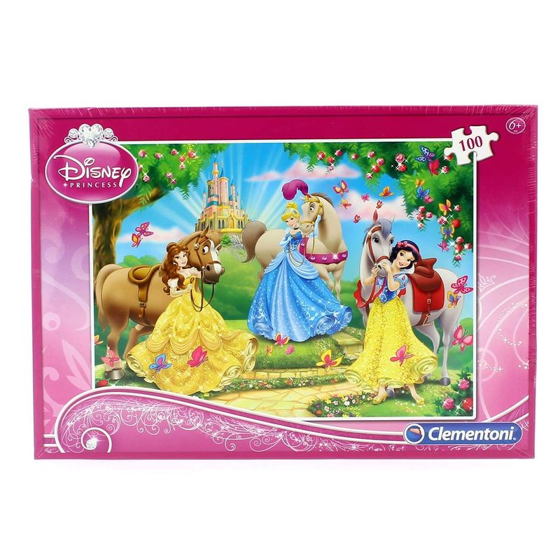 Princesas-Disney-Puzzle-de-100-Piezas
