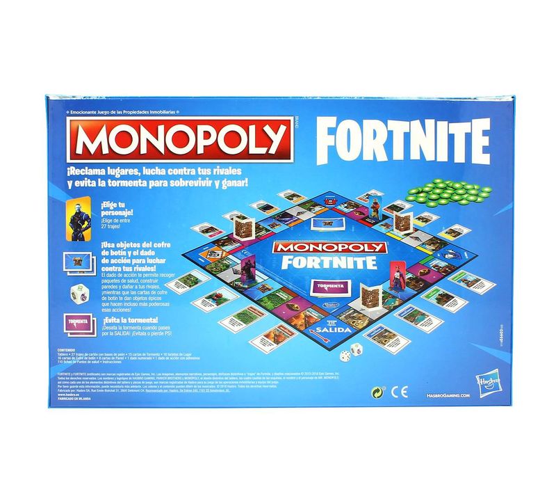 Juego de shops monopoly fortnite