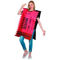 Disfraz Entradas de Cine Talla Adulto