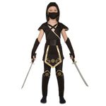 Disfraz-Ninja-Negro-Niña
