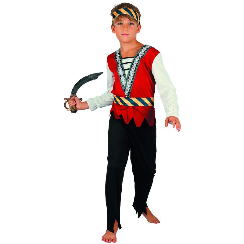Disfraz-Pirata-Rojo-Niño
