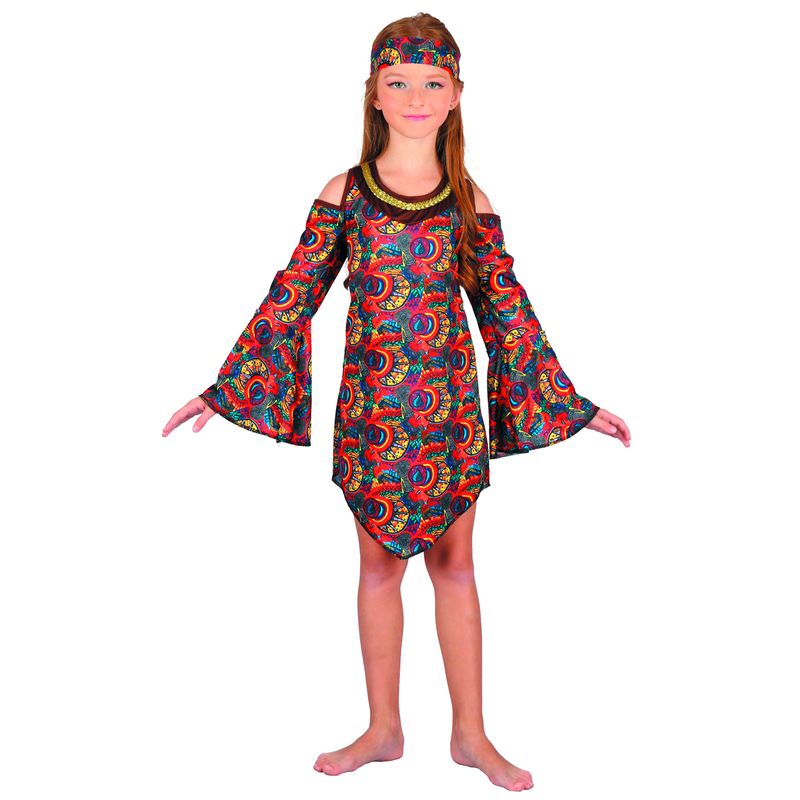 Disfraz-Hippie-Niña