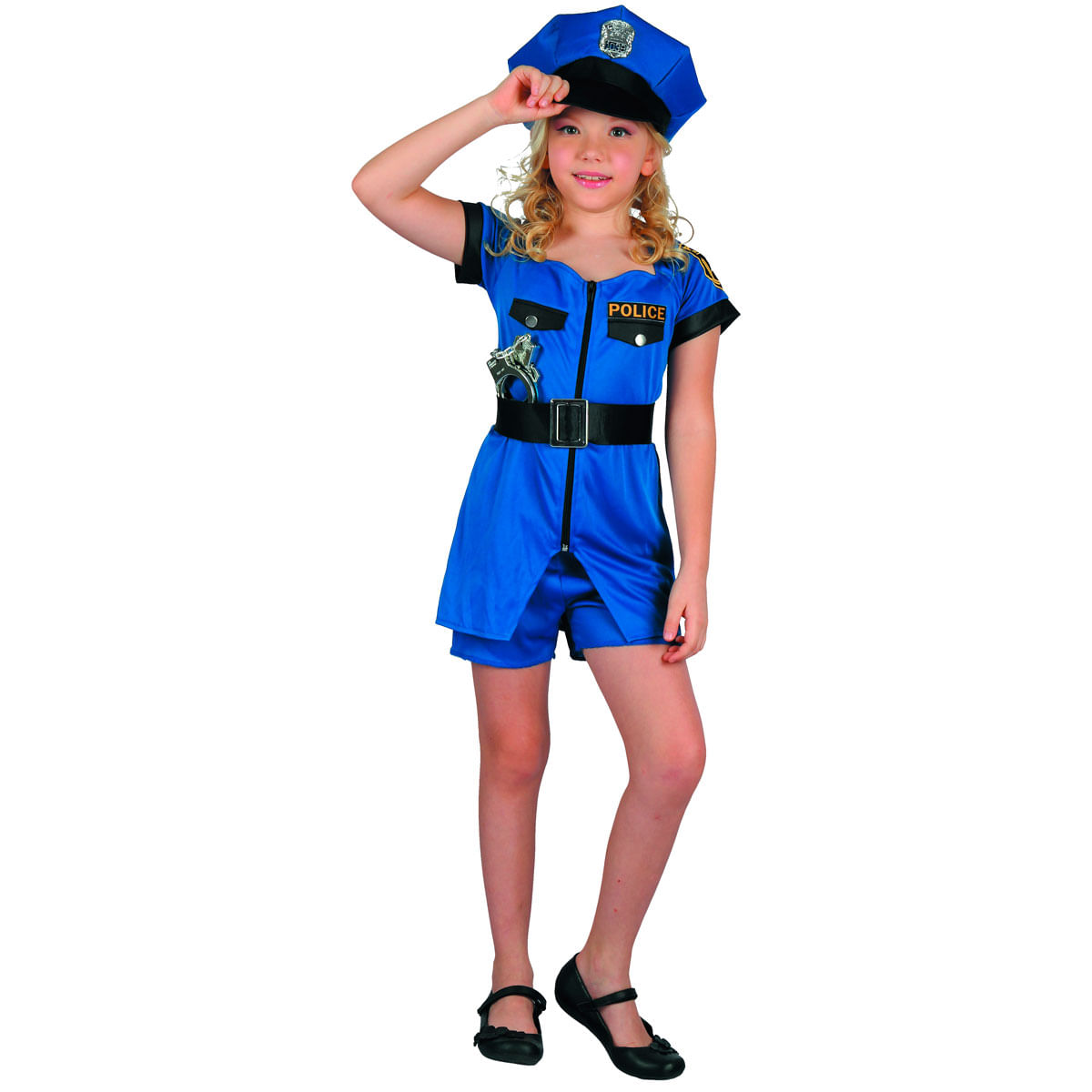 Disfraz de policía niña talla 8 años