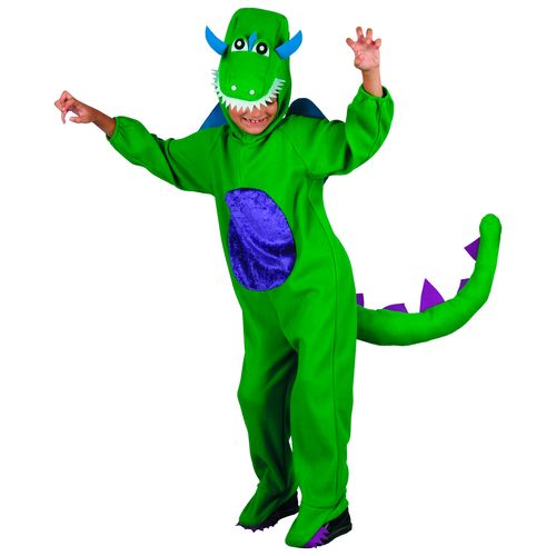 Disfraz Dinosaurio Verde Niño