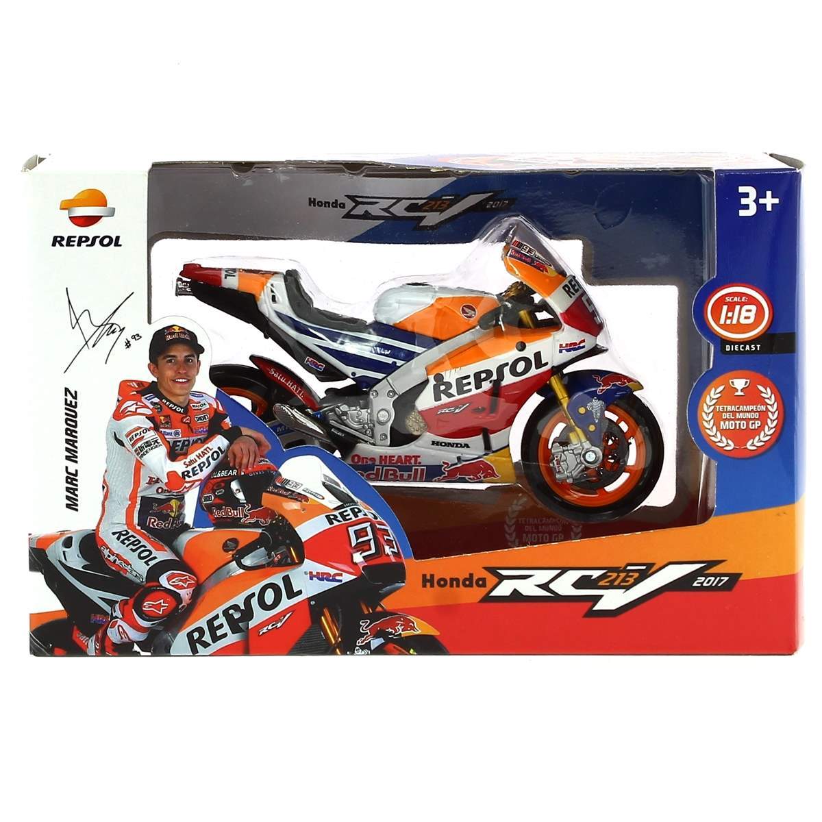 Moto Honda Repsol Rc213v 14 D Pedrosa M Marquez 1 18 Drim