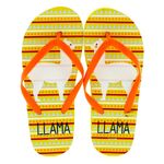 Chanclas-Llama-Amarillas