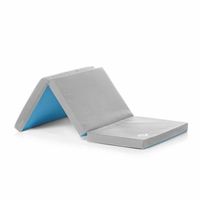 Colchón para Cuna de Viaje 60*120 cm Plegable Gris